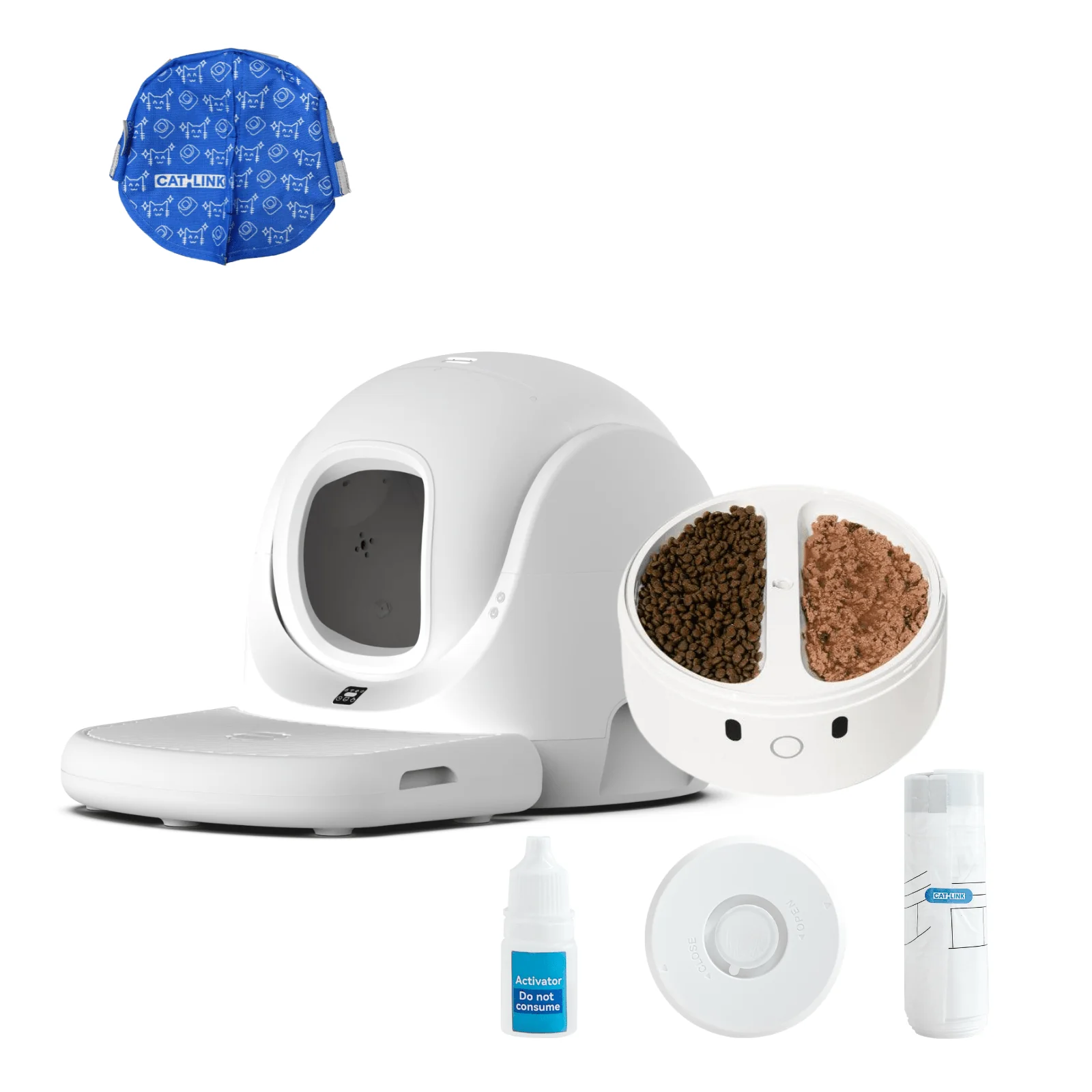Bundle Package: Catlink Litter Box + Automatic Feeder - Image 3