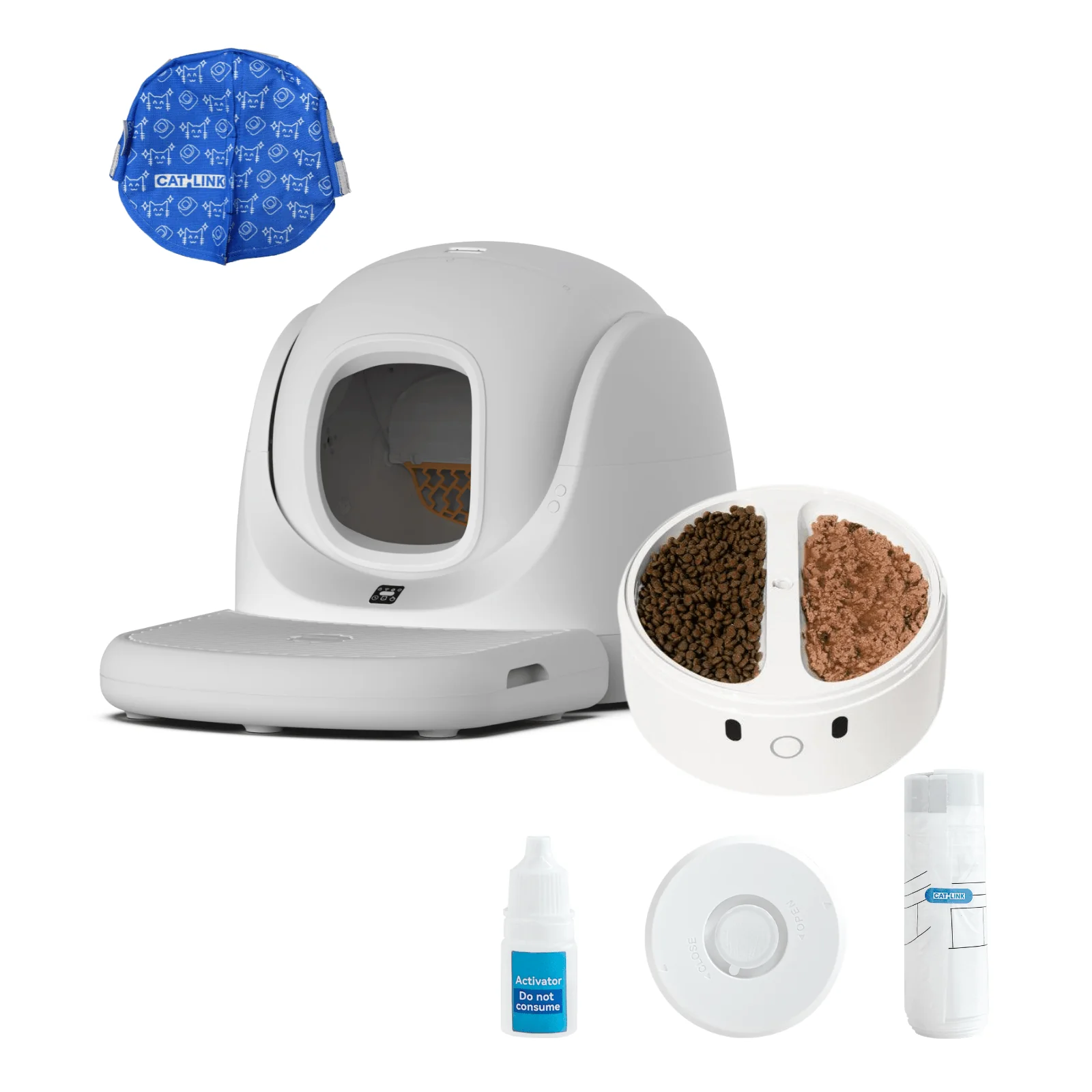 Bundle Package: Catlink Litter Box + Automatic Feeder - Image 4