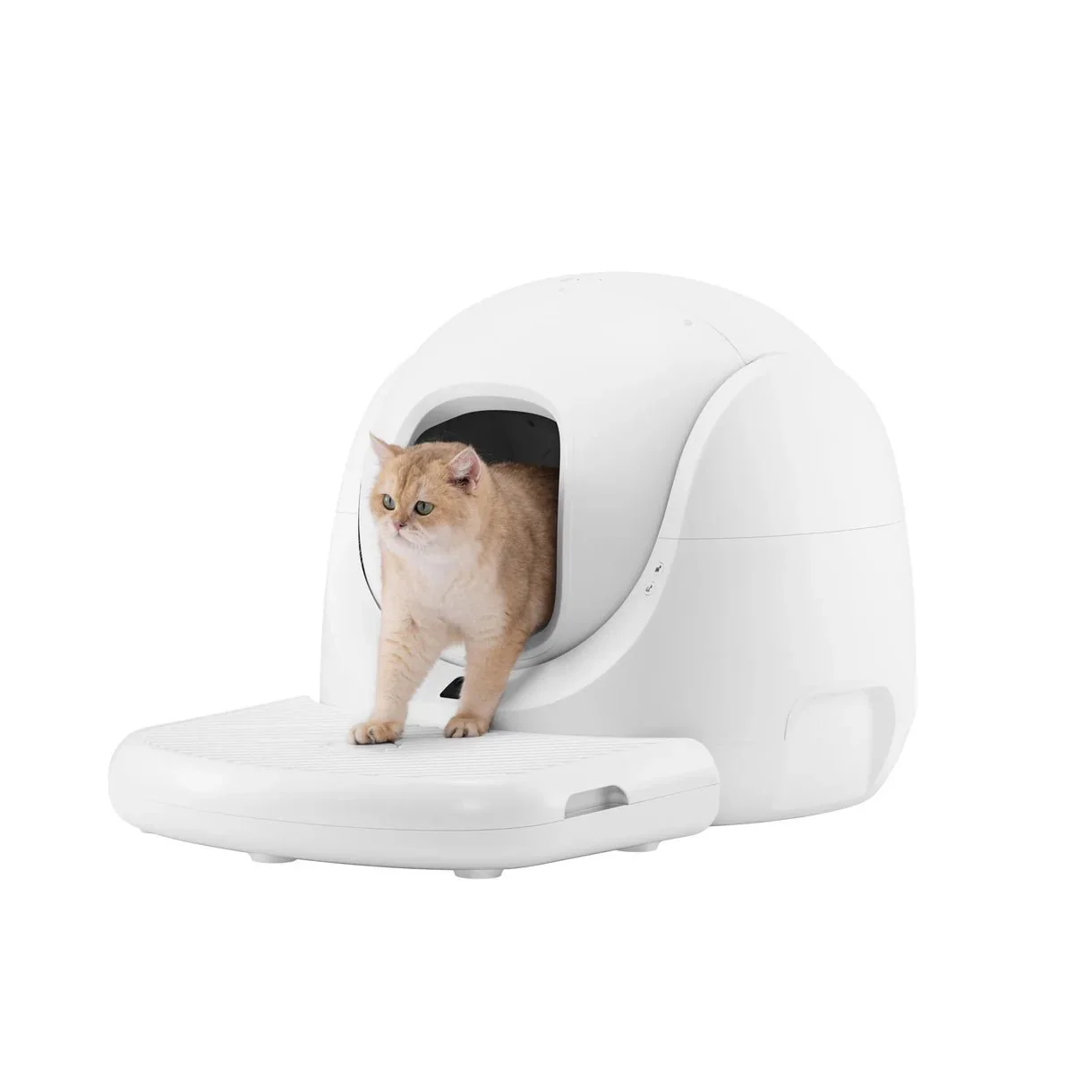 Catlink Baymax (White/ Pink) Self-Cleaning Litter Box - Image 26
