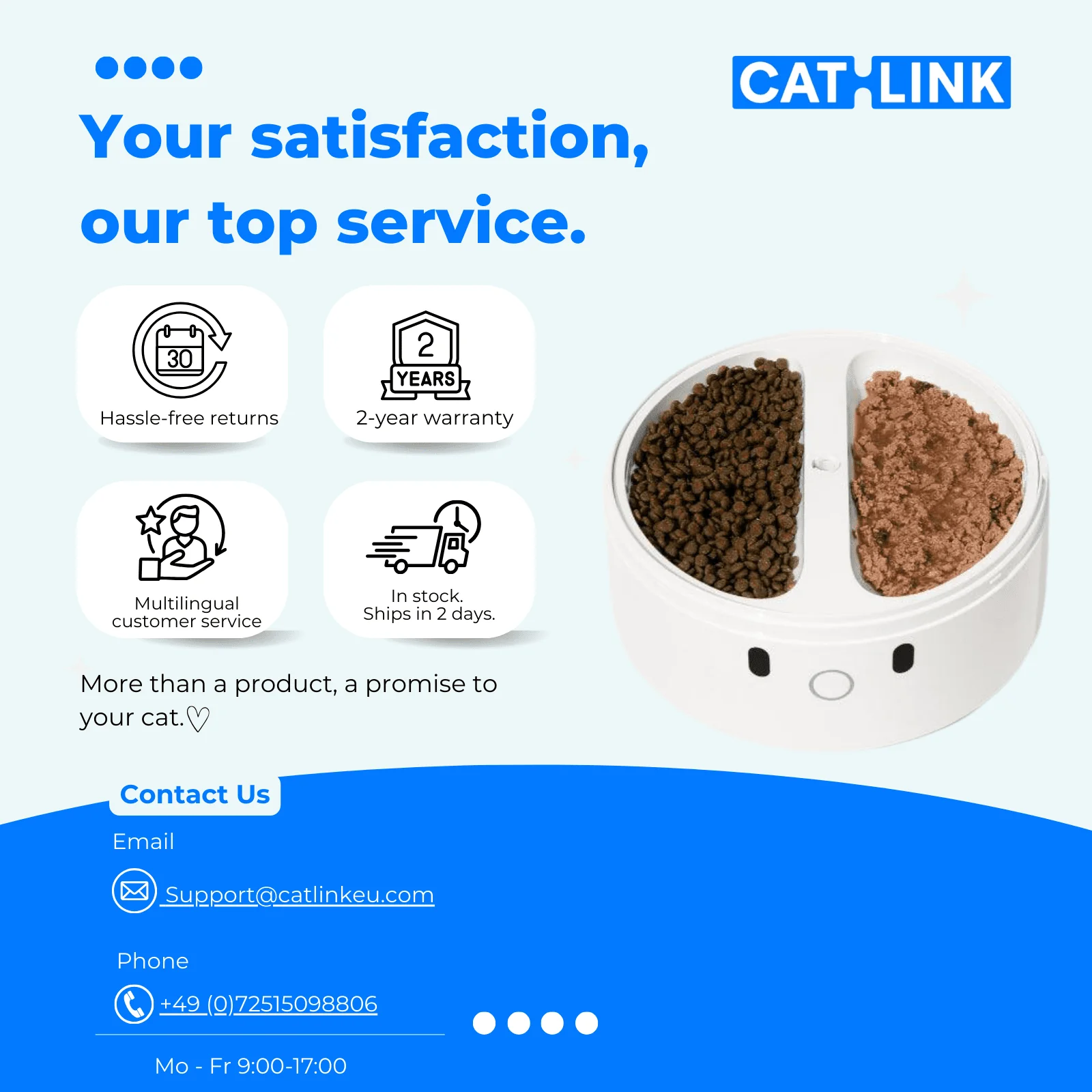 CATLINK RFID F03 Standard Pet Feeder - Image 11