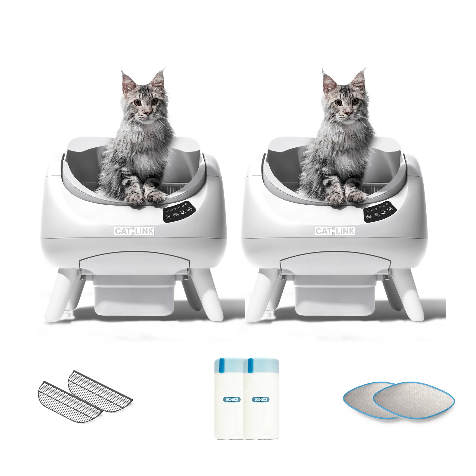 Bundle Double Clean- Two Selfcleaning Litter Box
